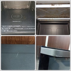 [八3473]  Panasonic　2019年製　オーブンレンジ   NE-MS265-K  角皿付　外形寸法　幅500㎜  奥行き400㎜  高さ347㎜  加熱室の有効寸法　幅319㎜  奥行き350㎜  高さ215㎜の画像