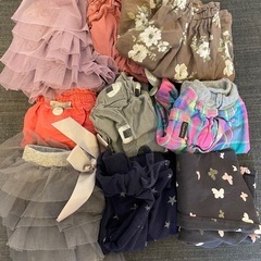 【差し上げます】女の子の夏物子供服 90〜100サイズの画像