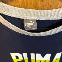 PUMA トレーナー 150 ネイビー/グレーの画像