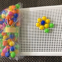 ペグボード　知育おもちゃ
