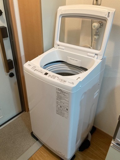 アクア洗濯機 2023年5月購入 (なみみ) 富士見ヶ丘の生活家電《洗濯機》の中古あげます・譲ります｜ジモティーで不用品の処分