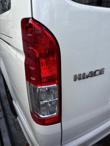 200ハイエース　寒冷地　テール