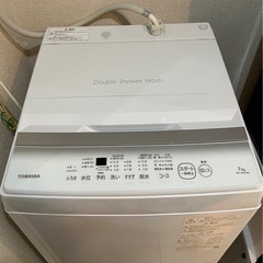 東芝 洗濯機7.0kg(2023年製) (いな) 新小岩の生活家電《洗濯機》の中古あげます・譲ります｜ジモティーで不用品の処分