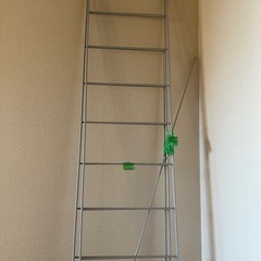 無印良品　スチールユニットシェルフ　帆立　大　175.5cm