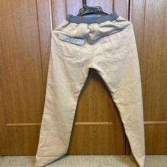 150センチ　ベージュ　ウエストゴム長ズボン　パンツの画像