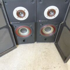 SANSUI サンスイ LM-011 山水 リニアモーション 2Wayスピーカー ペア/中古品・簡易音出し確認済み/ジャンク品/現状渡し の画像