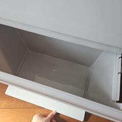 ニトリ 40L 2段 ペダル式ゴミ箱 収納の画像