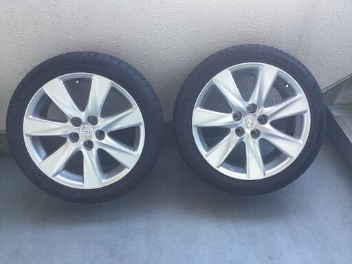 レクサスLS純正　19インチ8J+35 5H-120 4本セット