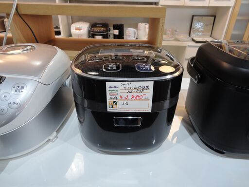 シャープ SHARP マイコン式炊飯器 3合炊 KS-C5F 2013年製【モノ市場東海店】141