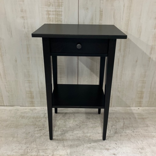 ⭐️IKEA イケア　HEMNES ヘムネス サイドテーブル, ブラックブラウン, 横46x縦35 cm