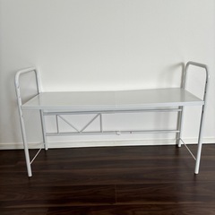 【お譲り先決定】レンジ上ラック 横幅伸縮タイプの画像