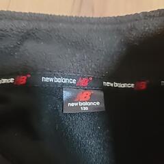 キッズ　new balance　ウィンドウブレーカーの画像