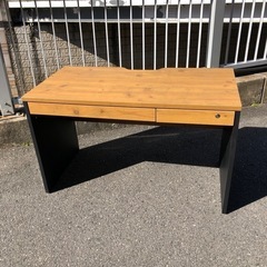 (ジM-345)家具 机　パソコンデスク 鍵付き ¥4,400(...
