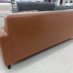 ☆ジモティ割あり☆ ベージュ ２人掛けソファー クリーニング済み H×D×W TJ5170 - 2人掛けソファ
