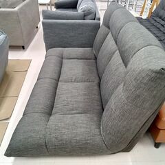 ☆ジモティ割あり☆ 2人掛けソファ グレー H216×D133×W65.5