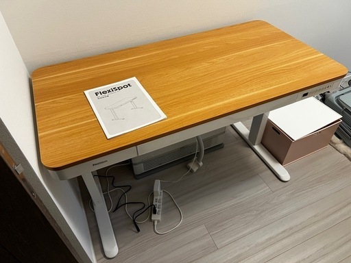 新品同様定価46800円FlexiSpot電動昇降式デスク