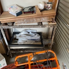 エアコン室外ユニット用据付架台 平地・二段置用