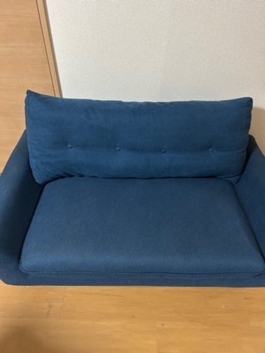 ⭐︎ほぼ新品⭐︎オットマン付きソファー (みぃ) 福岡のソファ《2人掛けソファ》の中古あげます・譲ります｜ジモティーで不用品の処分