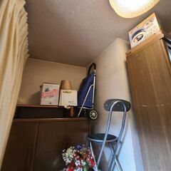 南水元戸建3Kの壁紙、床工事の画像