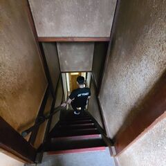南水元戸建3Kの壁紙、床工事の画像