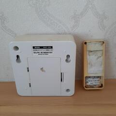 工事不要　インターホン　玄関チャイム　室内呼び出し　防犯にもの画像