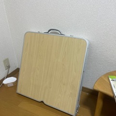 2人用ダイニングセット ナフコ マフィン75 💳自社配送時🌟代引き可💳※現金、クレジット、スマホ決済対応※【送料に設置込】  (オールモストニュー) 大橋のダイニングセットの中古あげます・譲ります｜ジモティーで不用品の処分