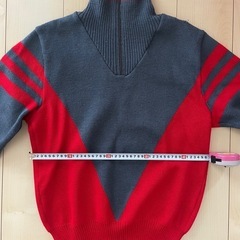 steffnerジップアップセーターの画像
