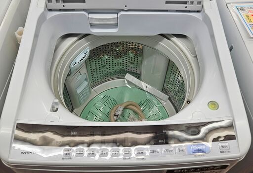 中古 ファミリー対応 日立 ビートウォッシュ 8kg 縦型全自動洗濯機 BW-V80CE6 2019年製 ナイアガラビート洗浄 大型 分解除菌清掃済  設置場所まで (JS01） : js01 : 京都まいどヤフーショッピング店 - 通販 - Yahoo!ショッピング