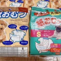 犬猫用 紙おむつ S 40枚の画像