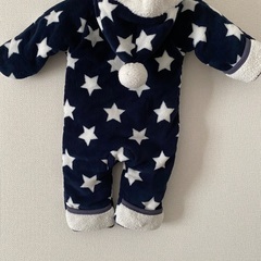 【新品】フリース防寒着　70センチ の画像