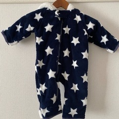 【新品】フリース防寒着　70センチ 