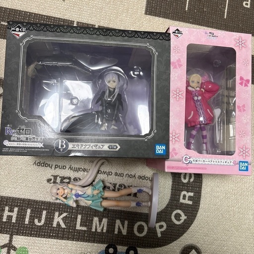 ベアトリス　ダボパーカー　エキドナ　エミリア　フィギュア　バラ売り不可