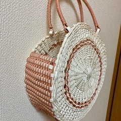 クラフトバンドで製作したトートバッグですの画像