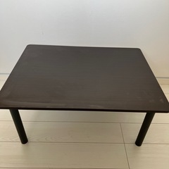 【お譲り先決まりました】机  テーブル 茶色 ブラウン