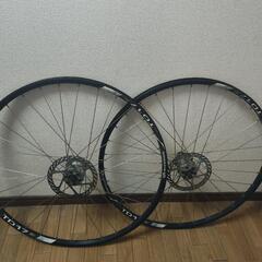 大阪市　値下げ不可　td17 SHIMANO DEORE ホイー...
