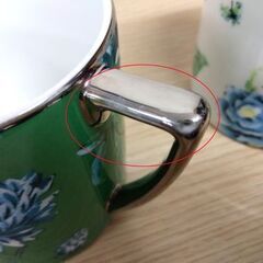 WEDGWOOD JASPER CONRAN シノワズリ マグカップ 2客セット ジャスパーコンラン ウェッジウッド 銀彩 食器 陶器 札幌市 中央区 南12条の画像