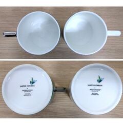 WEDGWOOD JASPER CONRAN シノワズリ マグカップ 2客セット ジャスパーコンラン ウェッジウッド 銀彩 食器 陶器 札幌市 中央区 南12条の画像