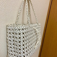 クラフトバンドで製作したトートバッグですの画像