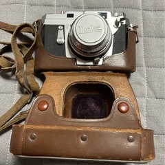 コニカ　アンティークカメラ　カメラ、レンズ、三脚セット　けの画像