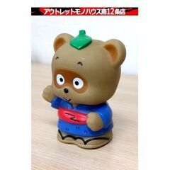 希少 1993年 サンリオ ぽこぽん日記 タヌキ ソフビ貯金箱 ...