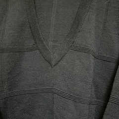 セーター紳士Ｖネックセーターの画像