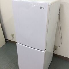 (3/2受渡済)JT10150【Haier/ハイアール 2ドア冷蔵庫】美品 2019年製 JR-NF148B 家電 キッチン 冷蔵冷凍庫 右開き 148L