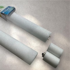 新品　未使用　蛍光灯　直菅LEDランプ　口金G13 2個セット　グロースターター方式　専用交換ランプ　20形相当　ダミースターター付属の画像