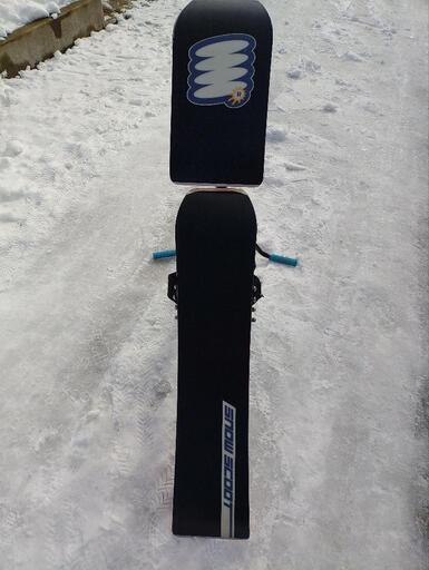 スノースクート2009jukk ONE SNOWSCOOT SUNNボード 2025年最新