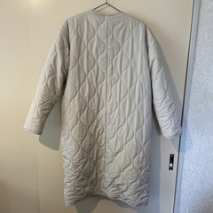 【2way】ニコアンド・リバーシブル/キルティングボアコートの画像
