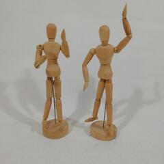 デッサン人形　21cm　2体