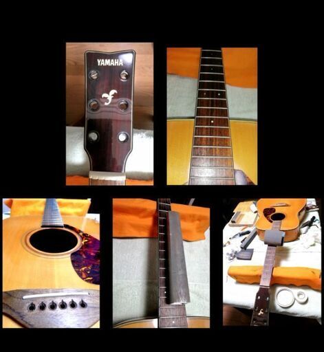☆メイプル虎杢☆YAMAHA FG-750S☆単板トップ♪