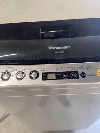 洗濯機無料でお譲りします(Panaconic NA-FV60B3) (らくらく回収) 木津川の生活家電《洗濯機》の中古あげます・譲ります ｜ジモティーで不用品の処分