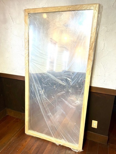 全身鏡(約幅90cm高さ180cm) (LeChe) 小牧のミラー/鏡の中古あげます・譲ります｜ジモティーで不用品の処分