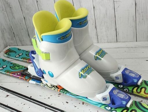 お引取り限定 BXB カービングスキー4点セット 板118cm ブーツ21.0cm-22.0cm